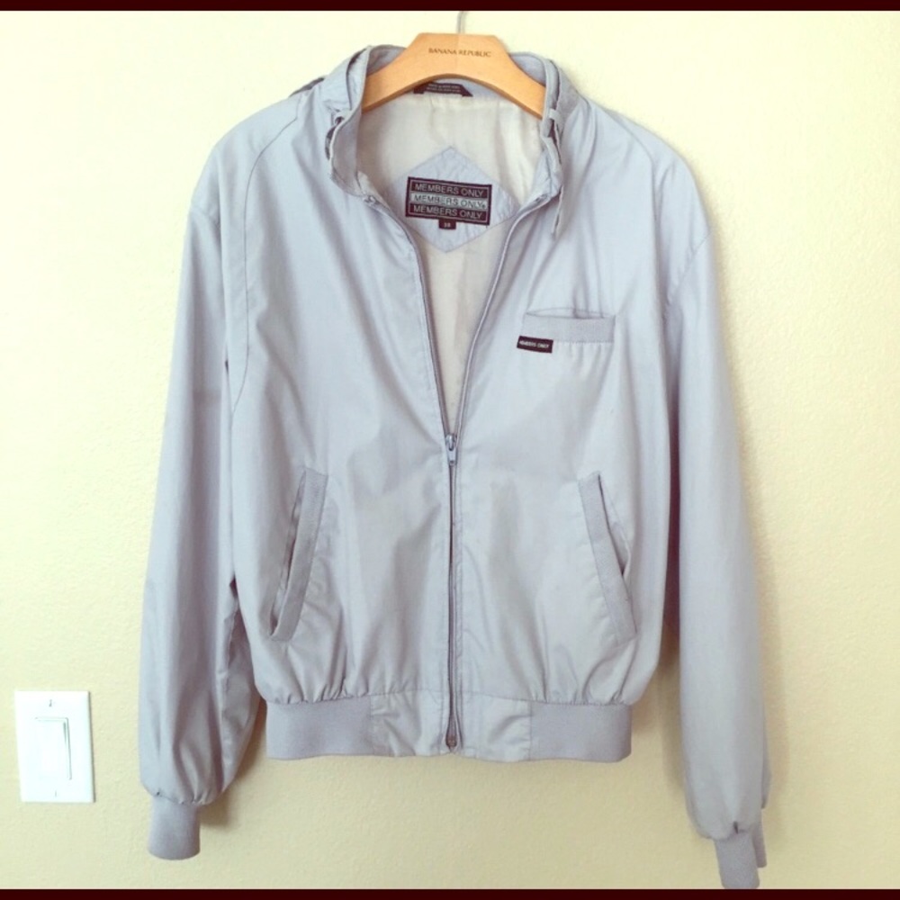 Members only bomber jacket